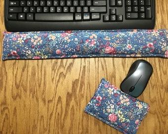 Computer Keyboard Wrist Rest, Mouse Rest, Keyboard Wrist Pillow, Wrist Support, Tech Accessory, Computer Accessory, Gift for Her,