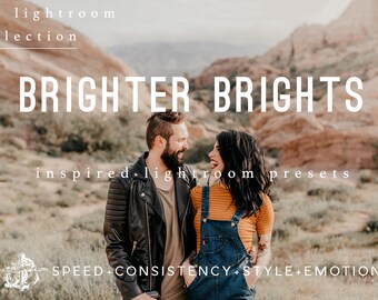Modern Lightroom Brighter Brights VSCOCam Inspired Lightroom Presets for Photo Editing and Modern Film Photography