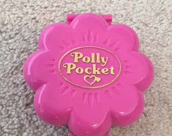 Vintage Polly Pocket Bluebird Garden Surprise Compact Case Only 1990