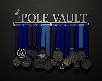 Pole Vault - Male OR Female options - Allied Medal Hanger Holder Display Rack