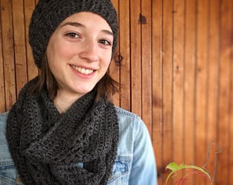 100% alpaca hat and scarf