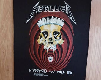 metallica in vertigo you will be 1989 back patch