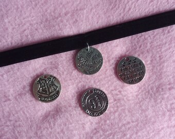 Harry Potter Hogwarts inspired chokers