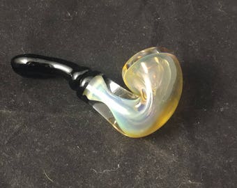 Classy Color Changing Glass Sherlock Pipe
