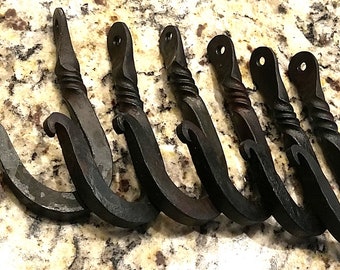 Hand Forged Wall Hooks