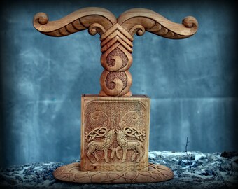 Wooden Irminsul, Irminsul, Irminsul for sale, buy Irminsul, handmade Irminsul