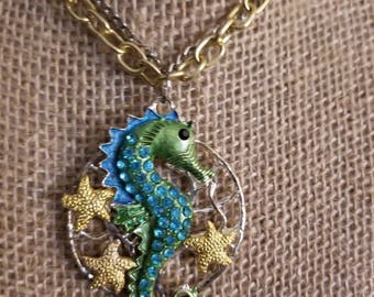 Seahorse necklace