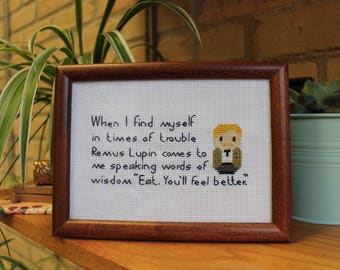 Remus Lupin Cross Stitch - Let it Be Remix