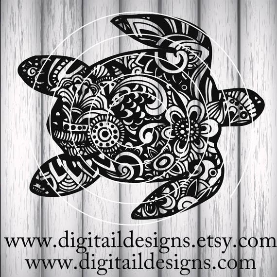seaturtle zentangle svg seaturtle zentangle svg