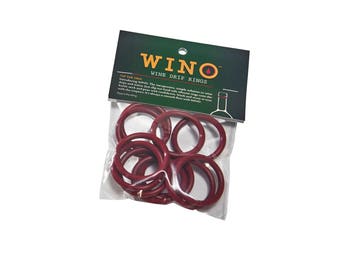 WINO Wine Drip Rings (12-pack)