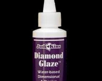 Jewelry glue Diamond Glaze (Resin Like doming adhesive) by judikins -The perfect Adhesive / glue for Jewelry Making