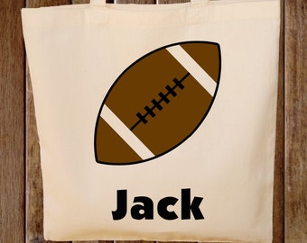 Football Tote Bag -- Boys Tote Bag -- Kids Tote Bag -- Football bag