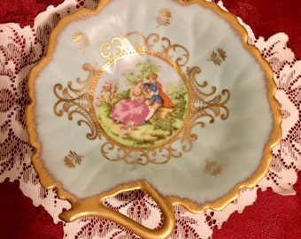 Lefton Hand Painted Candy Dish