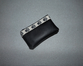 Wallet imitation leather with legs