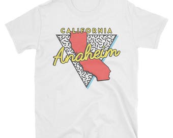 Anaheim California T Shirt Vintage CA Souvenirs