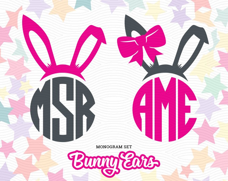 Free Free Bunny Ear Letters Svg 811 SVG PNG EPS DXF File