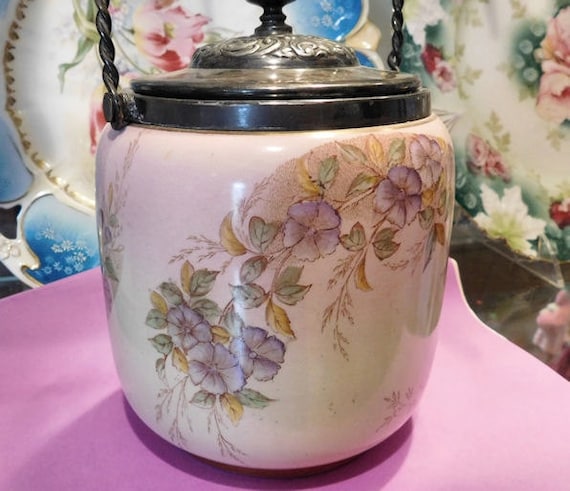 Antique Royal Doulton Biscuit Jar / Bisquit Barrel