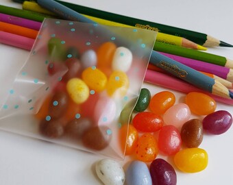 20 Self seal plastic bags, Self Seal Cello Bags, Self Sealing bags, Self Adhesive Bags, Self Adhesive Cello Bags, peel and stick, Cookie bag