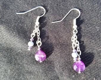 Amethyst Dangles