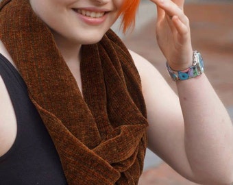 Sequoia -- Chenille Scarf