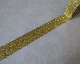 Gold Glitter Washi Tape