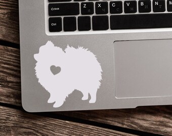 Pomeranian Sticker Pomeranian Decal Car Laptop Vinyl Decal Sticker