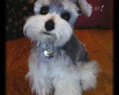 stuffed miniature schnauzer