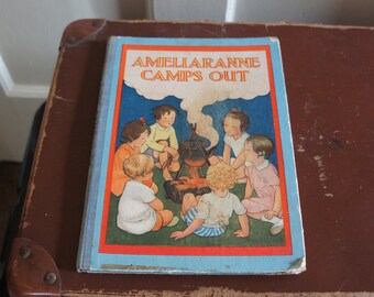 Vintage, 1939, Published by G.Harrap & Co. Ltd, 1st Publication, Ameliaranne Camps Out, Hard Back, Book, Constance Heward, S. B. Pearse