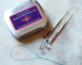 Travel Beading Kit for Knit and Crochet
