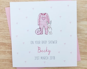 baby shower cards for girl