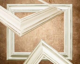 Picture Frame Picture Frame 8x10 Picture Frames Ivory Shabby Chic Picture Frames Distessed Rustic Wedding Frames Home Decor Custom Colors