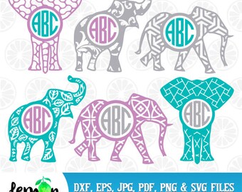 Elephant svg | Etsy