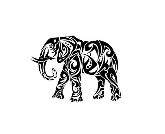 Free Free 200 Tribal Elephant Svg SVG PNG EPS DXF File