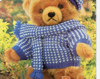 free knitting patterns for teddy bears clothes