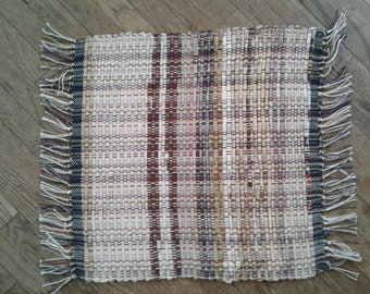 Brown hand woven placemats