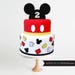 Mickey Mouse Cake Topper. Second Birthday . Two Cake Topper . Mickey Ears . Acrylic