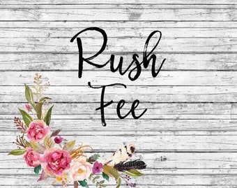 Rush Processing Time