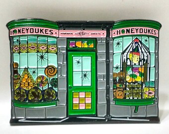 HPinstreet HONEYDUKES soft enamel lapel PIN / Hogsmeade Harry Potter Magic Candy Jelly Beans Pumpkin Hogwarts / BUNCEandBEAN