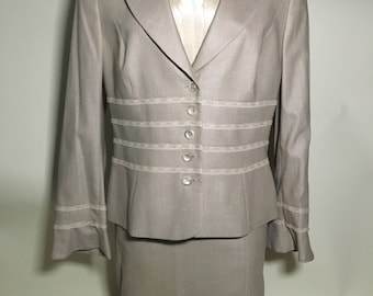 Vintage Escada Skirt Suit