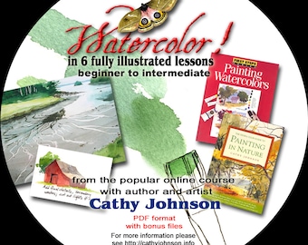 Cathy Johnson's Watercolor Workshop CD