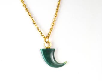 Vintage Italian Horn Evil Eye Amulet Corno Cornicello