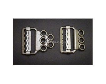 Fan Lacing Slides For Corsets, Corsetry. 3 or 5 hole