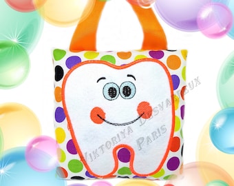Boys or Girls Personalized Tooth Pillow with Chart, Tooth Fairy Pillow, Lost Tooth Chart, Keepsake, Lost tooth, Tooth Fairy Kit, Door Hanger
