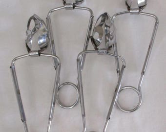 Set of 4 Escargot Tongs