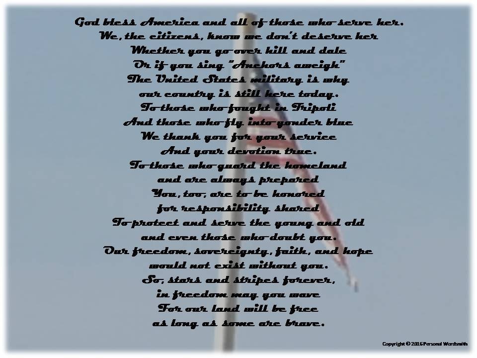 Memorial Day Digital Poem Print Patriotic Prayer Poem