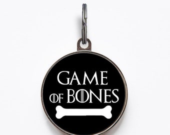 Game Of Bones Pet ID Tag | FREE Personalization