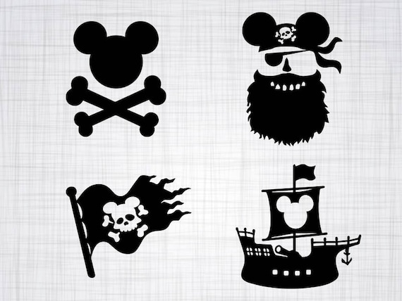 Pirate's Life SVG Pirate Disney Decal Cutting File Clipart
