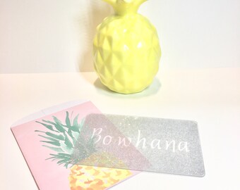 Bowhana Washi Card made by Created2Twirl