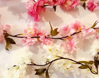 Künstliche Blumengirlande | 6ft | Blüte | Hochzeitsdeko | Wahl der Farben
