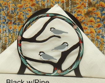 Chickadee Napkin Holder - Chickadee Letter Holder